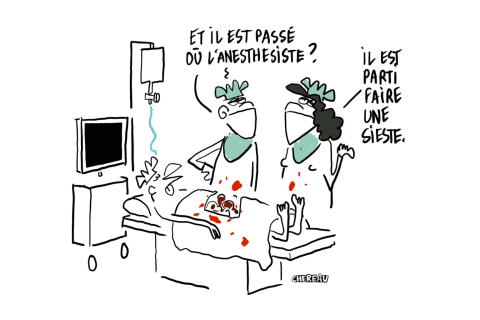 Le dessin du devoir de présence